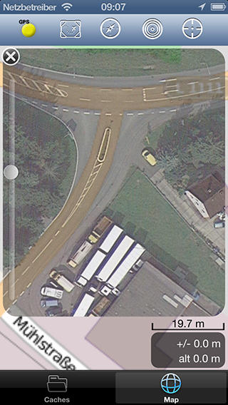 Google Satellite Overlay